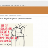 Taller: “Fiscalidad y contratación” en el Plan de Formación dirigido a Agentes y Emprendedores Culturales del Ayuntamiento de Coruña 18 y 19 de octubre de 2017